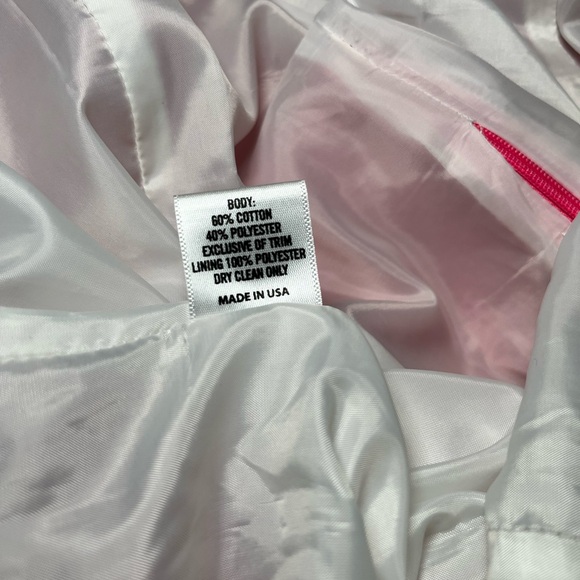 Lauren James Sleeveless Bailey Seersucker Timeless Dress w/ Ric Rac Trim XS - Picture 7 of 7